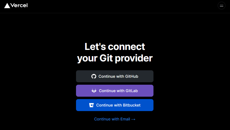 Vercel git providers